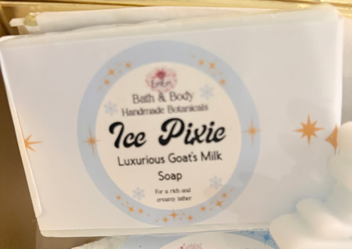 Ice Pixie Pamper Gift Box with Goat’s Milk Soap