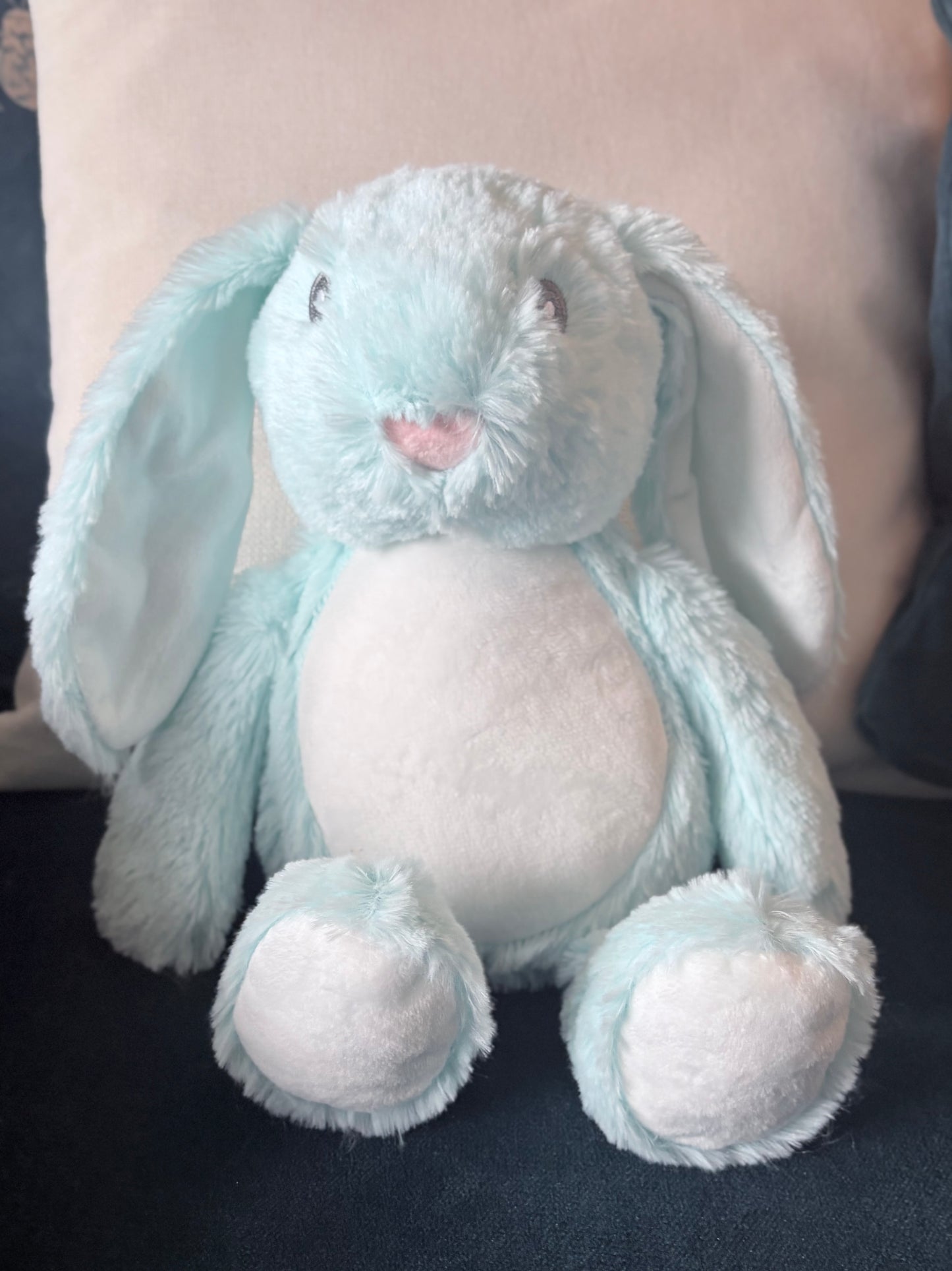 Personalised Plush Bunny - Baby Shower Keepsake/ Wedding & Birthday Gift