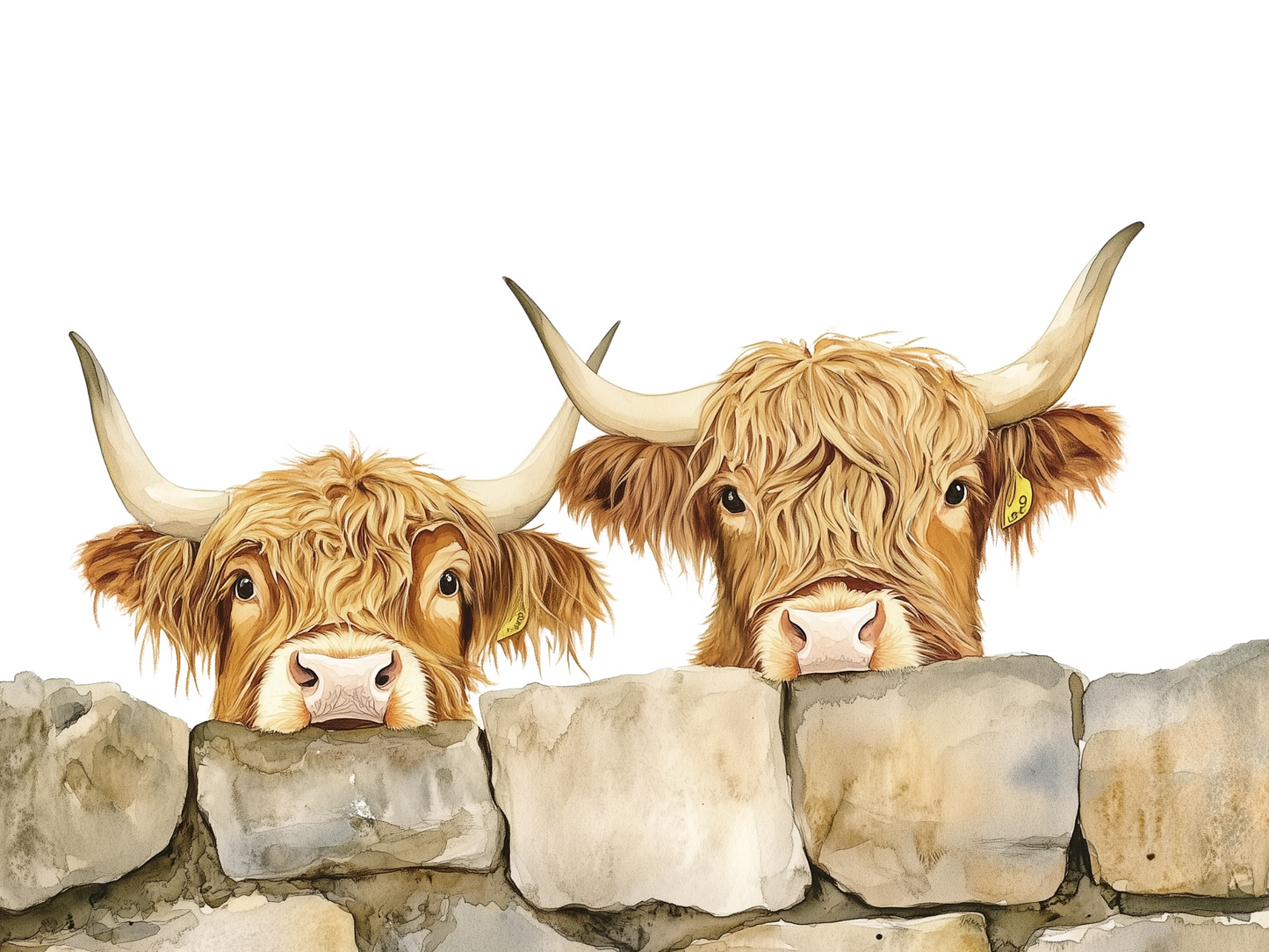 Highland Cow Card - Scottish Greeting Card