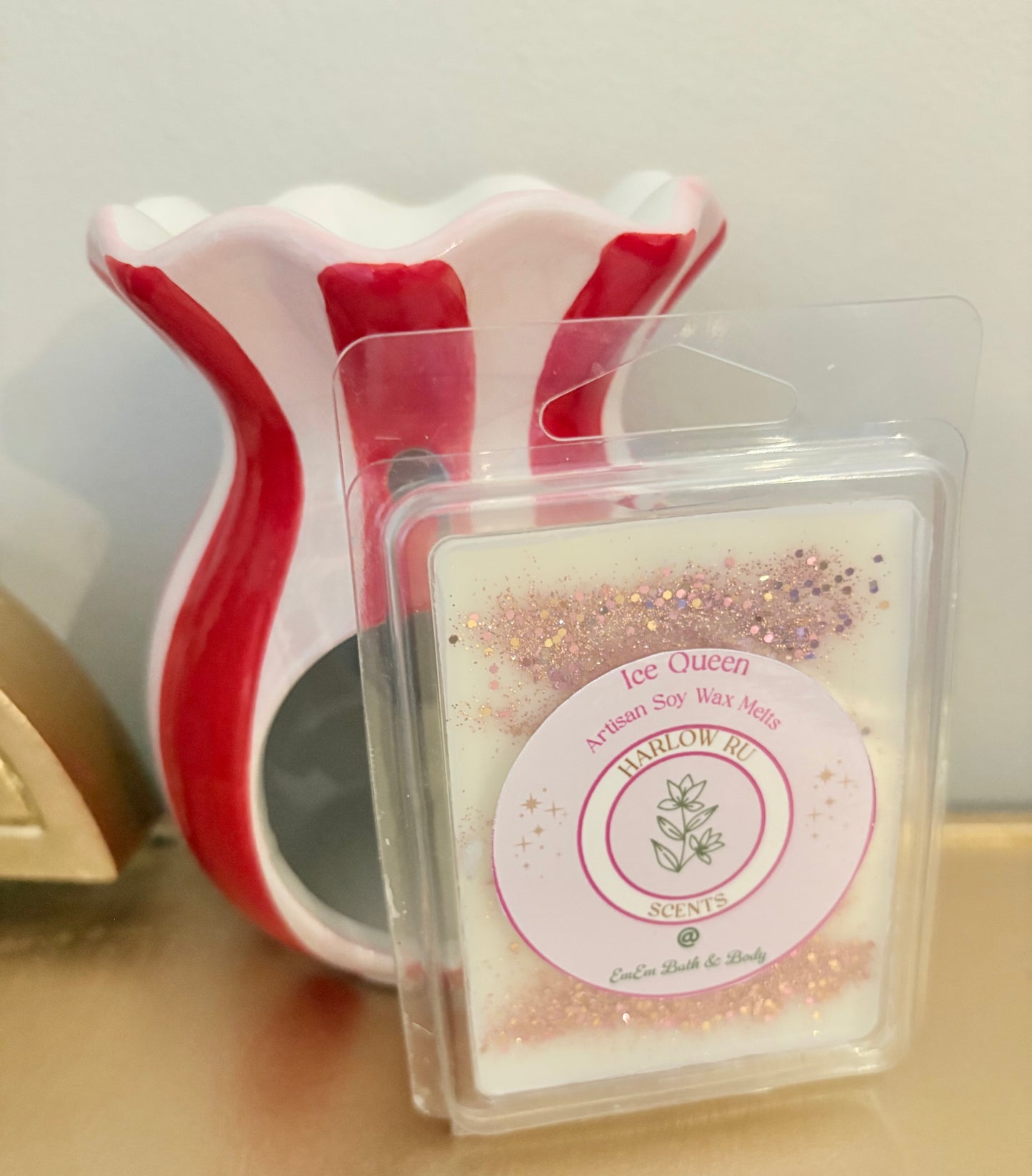 Ceramic Wax Burner Gift Set with Hand-Poured Wax Melts