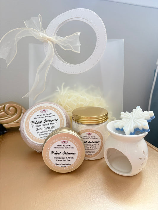 Velvet Shimmer Handmade Bath & Body Gift Set