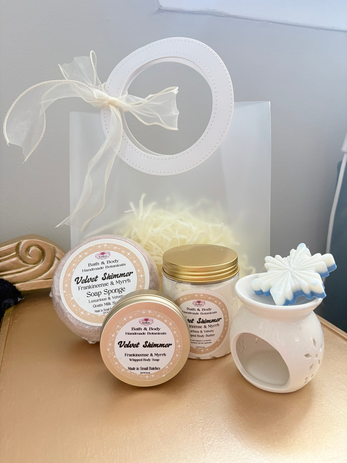 Velvet Shimmer Handmade Bath & Body Gift Set