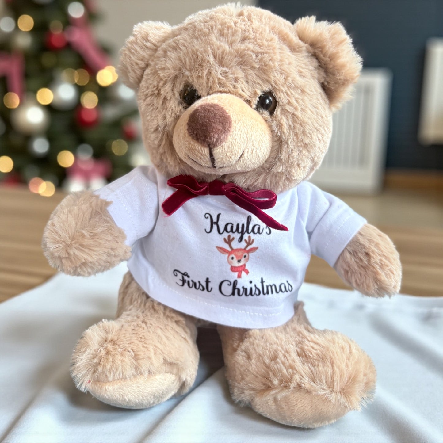 Personalised Plushie Bear - Custom Sublimation Soft Toy Gift