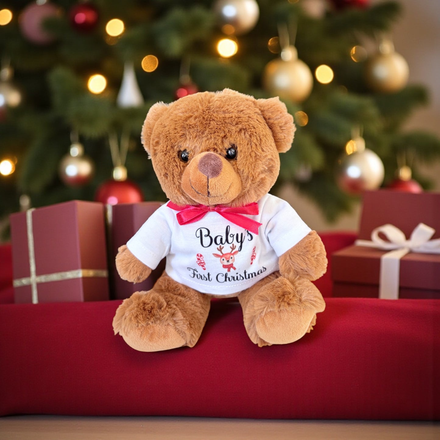 Personalised Celebration Teddy - Custom Keepsake Bear