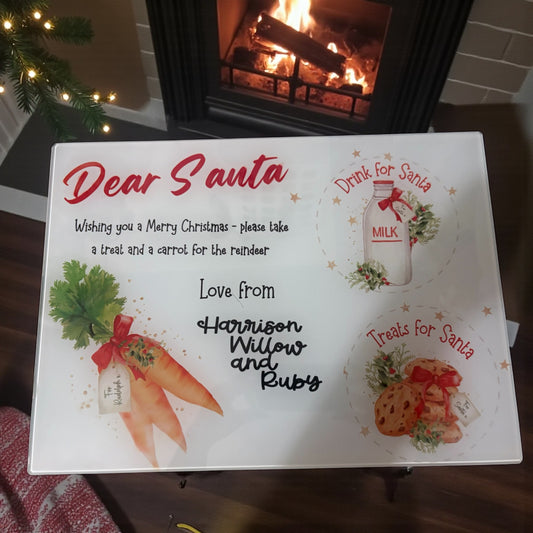 Santa Christmas Grazing Board | Personalisation Available