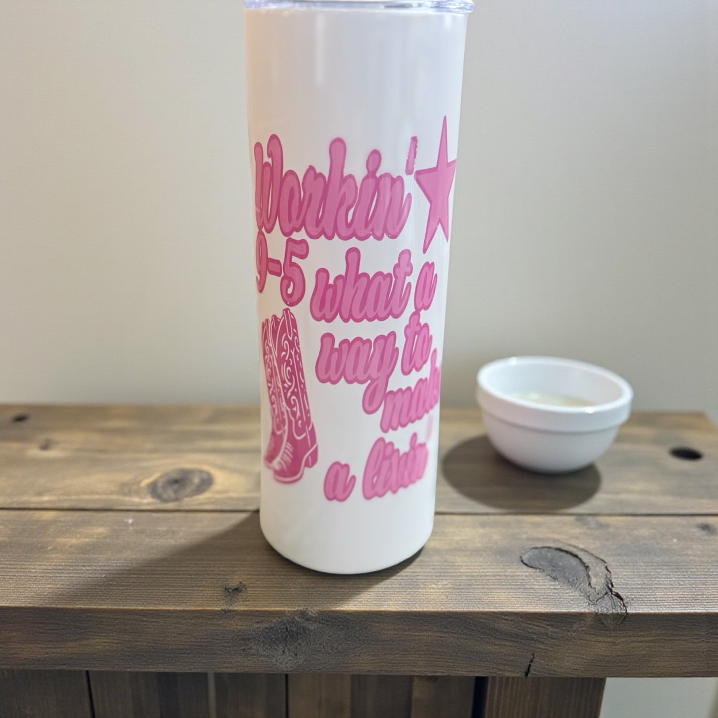 Country Themed 20oz Hot/Cold Travel Cup
