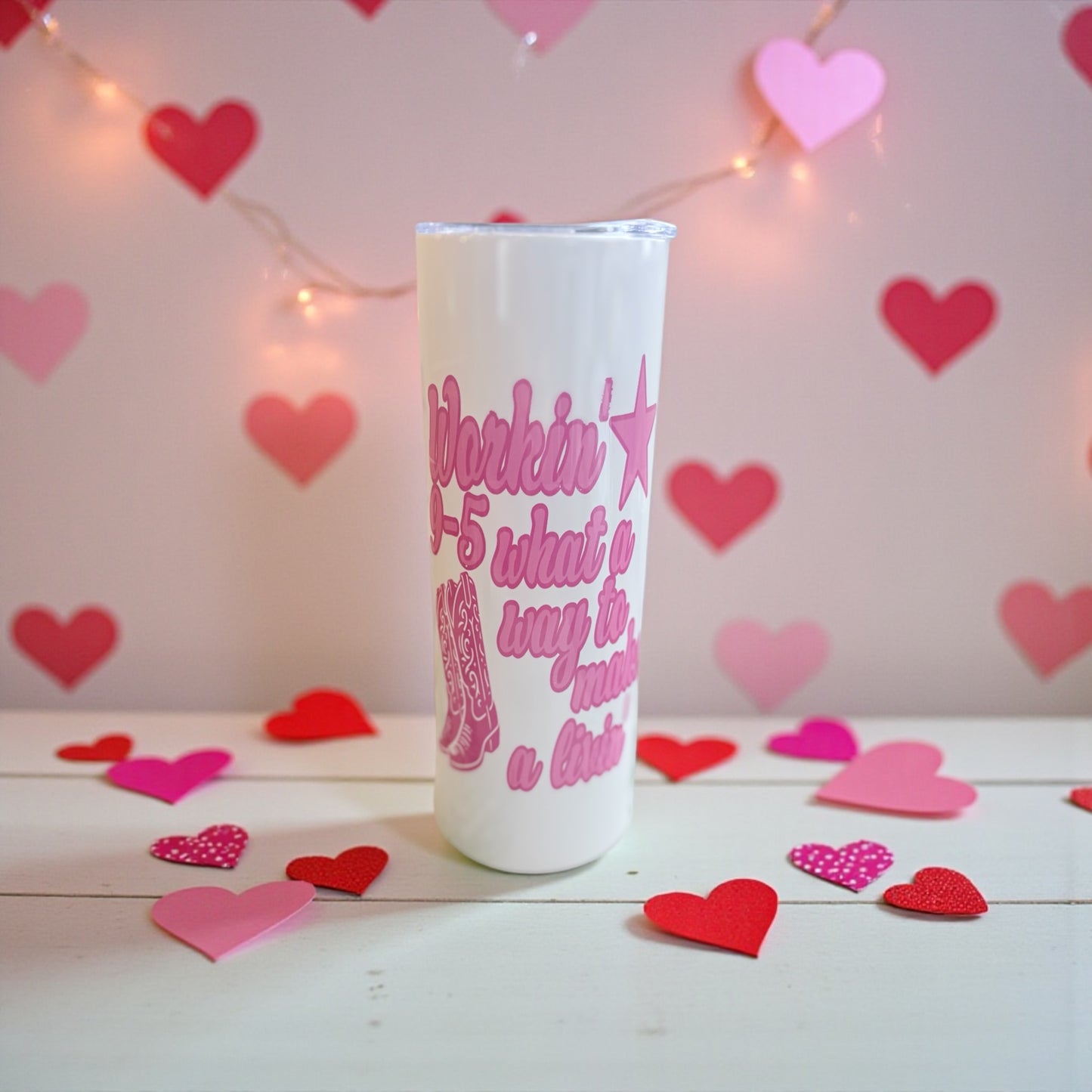 Country Themed 20oz Hot/Cold Travel Cup