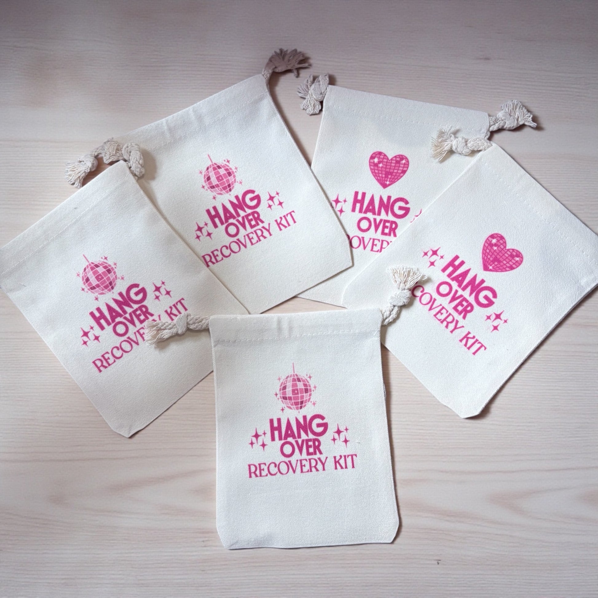 Hangover Recovery Kit Bags | Survival Bags for Weddings & Parties UK