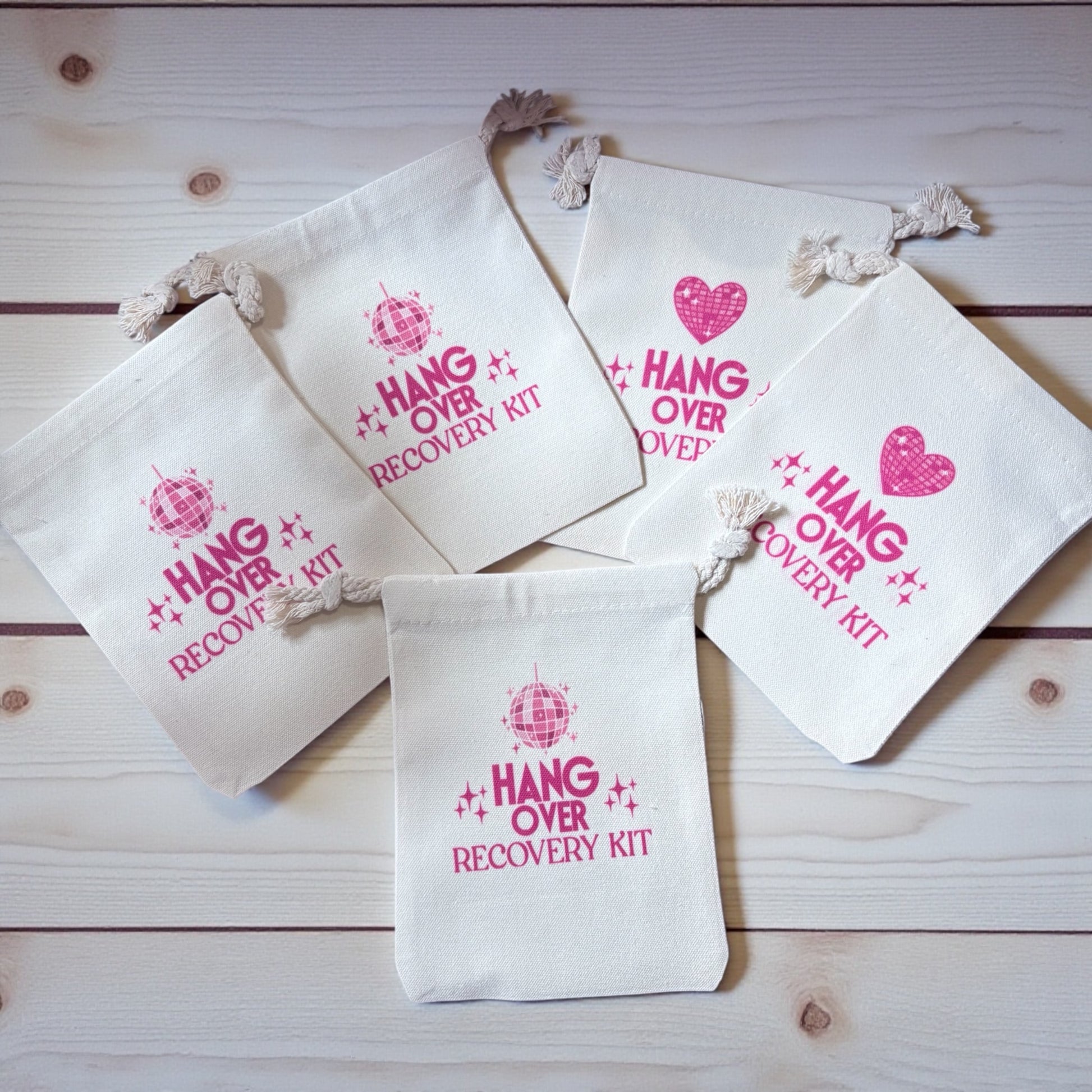 Hangover Recovery Kit Bags | Survival Bags for Weddings & Parties UK