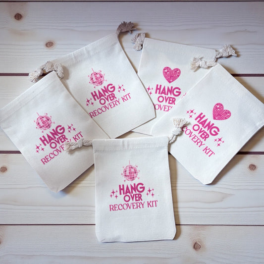Hangover Recovery Kit Bags | Survival Bags for Weddings & Parties UK