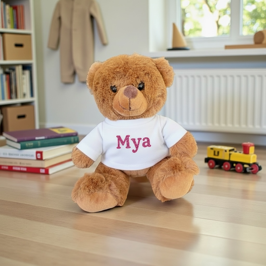 Personalised Celebration Teddy - Custom Keepsake Bear