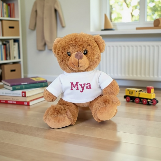 Personalised Celebration Teddy - Custom Keepsake Bear