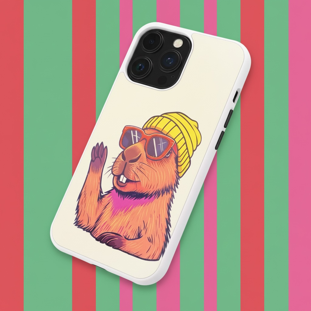 Capybara Phone Case - Cute Animal Lover Gift