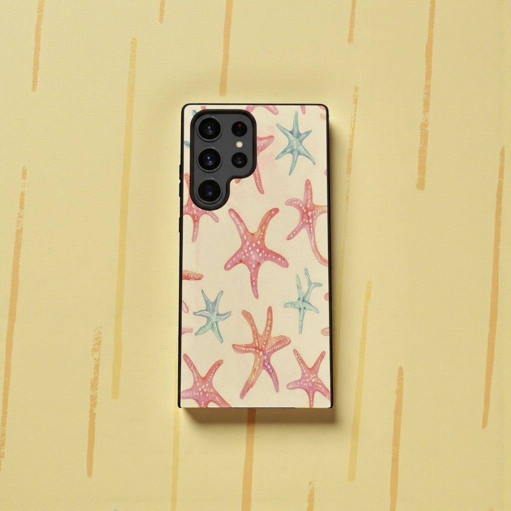 Pastel Starfish Phone Case - Protective Cover for All Models