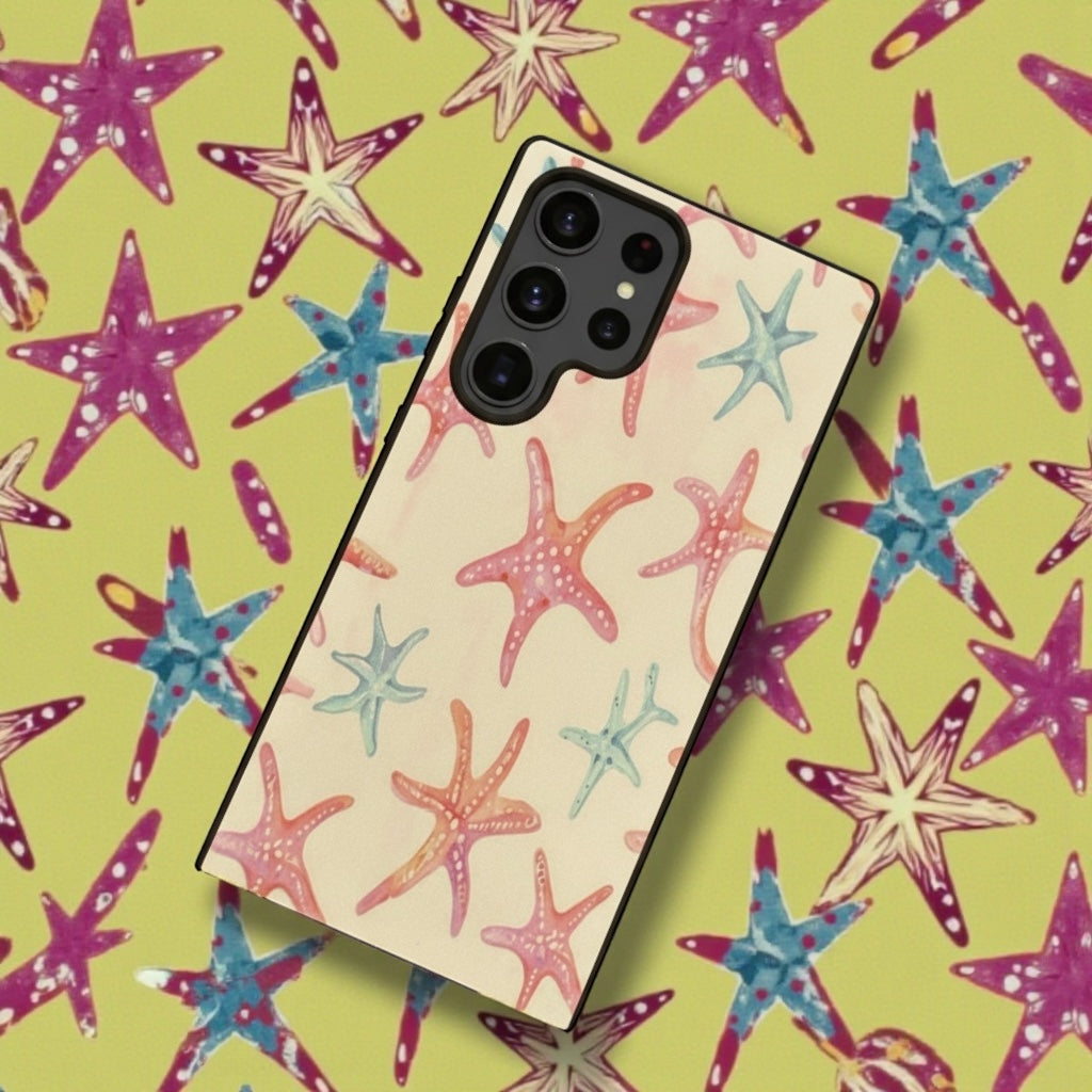 Pastel Starfish Phone Case - Protective Cover for All Models