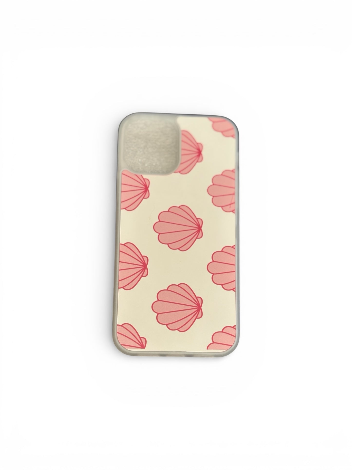 Pink Clam Shell Phone Case - Pastel Protective Cover for All Models