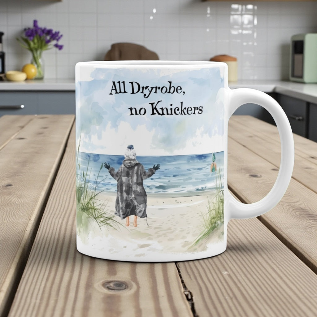 All Dryrobe, No Knickers Wild Swimming Mug 11oz