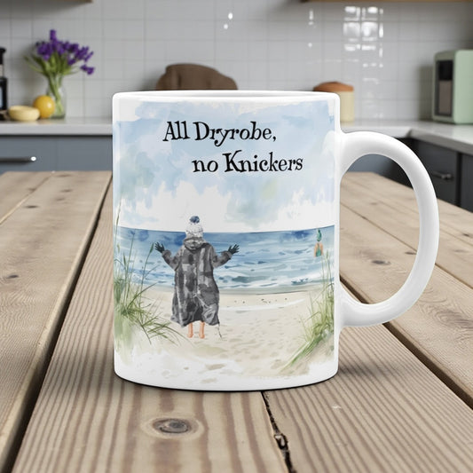 All Dryrobe, No Knickers Wild Swimming Mug 11oz