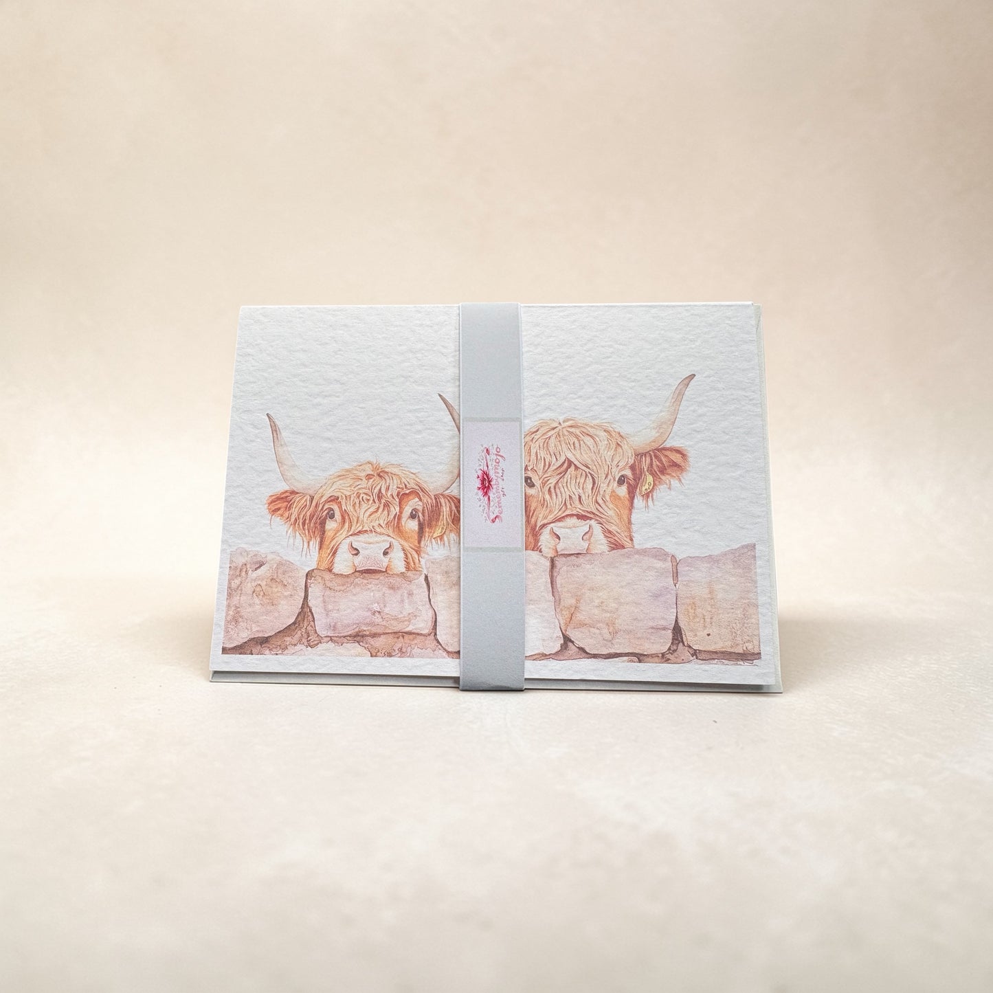 Highland Cow Card - Scottish Greeting Card