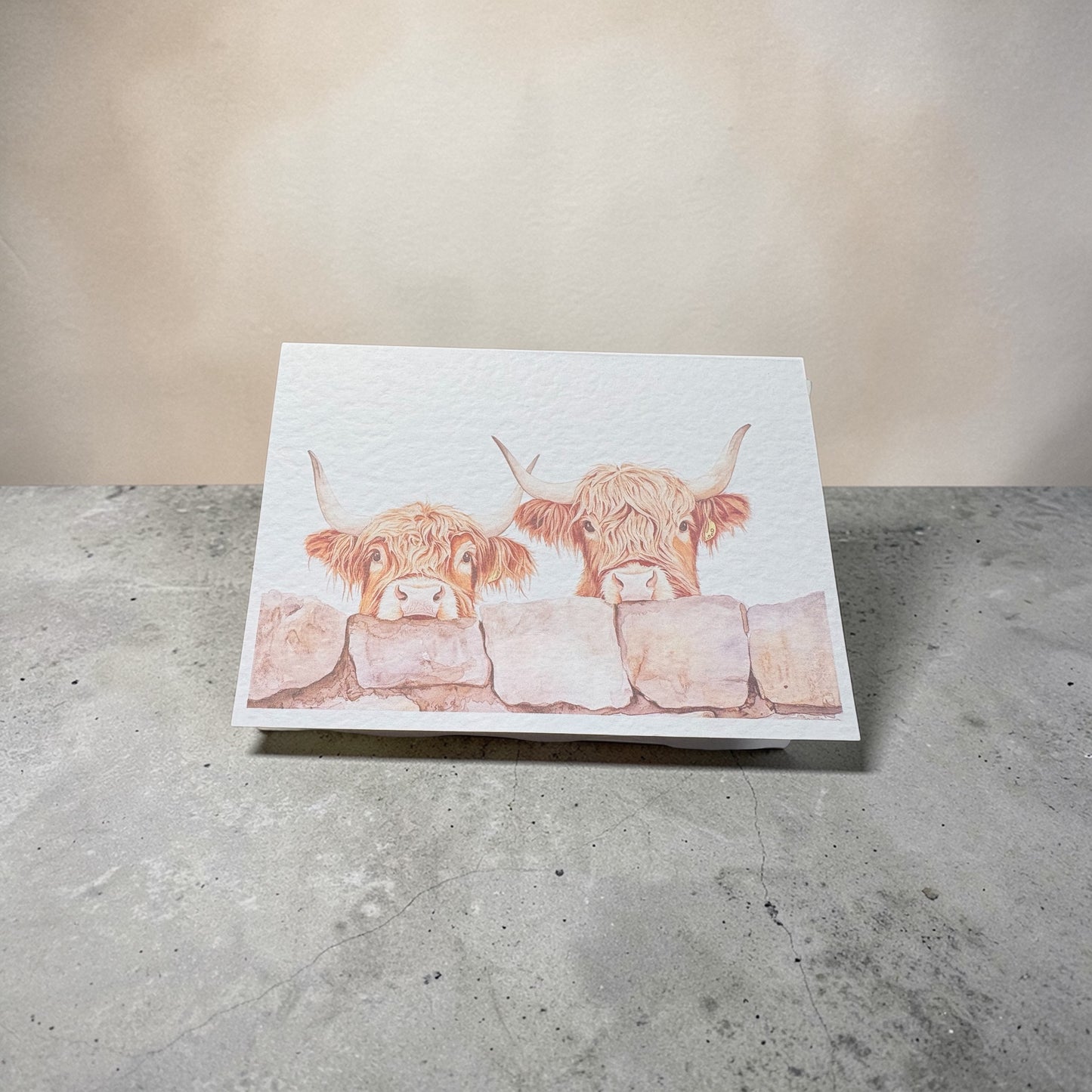 Highland Cow Card - Scottish Greeting Card
