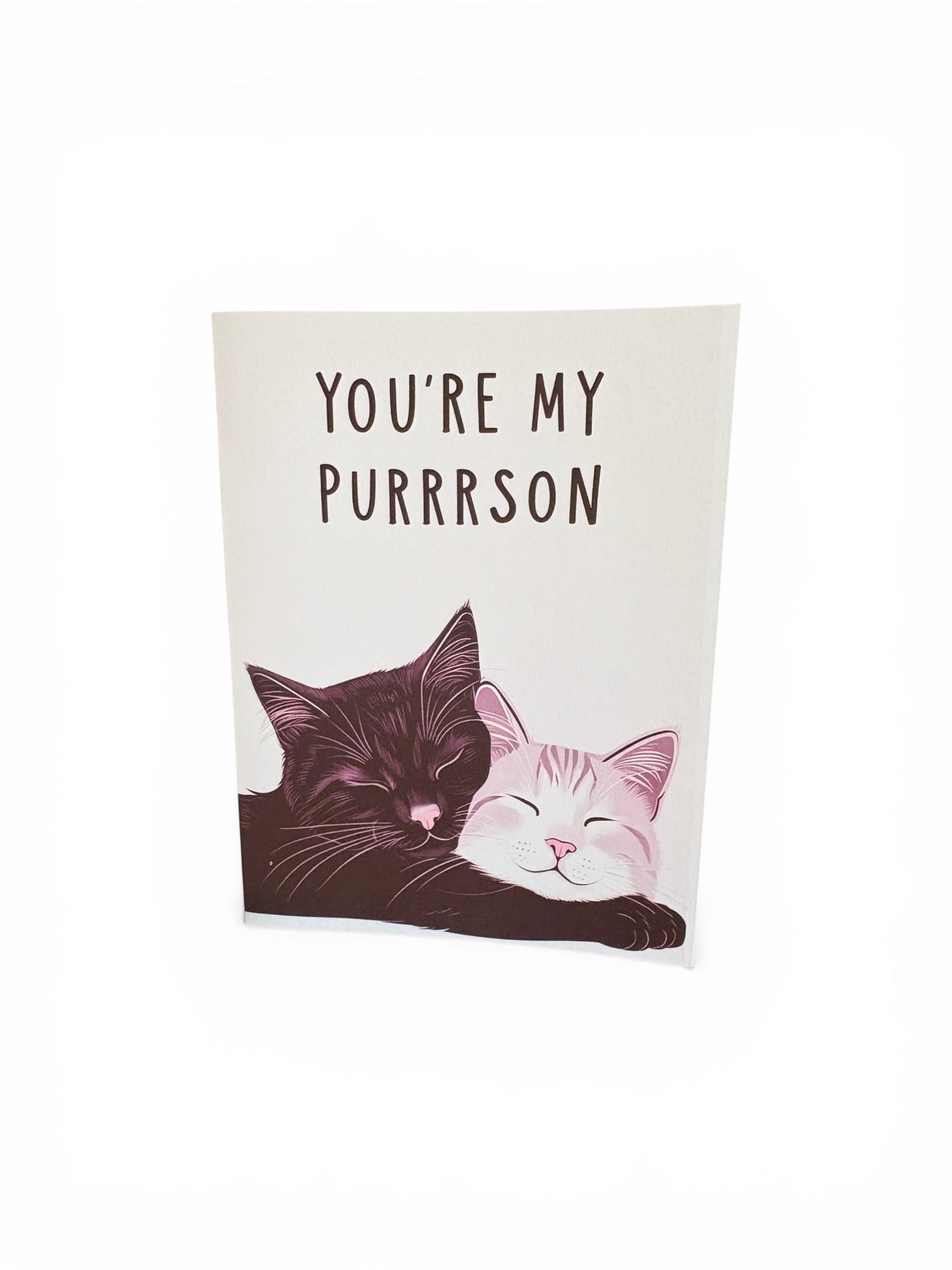 You Are My Purrrson – Handmade Cat Card