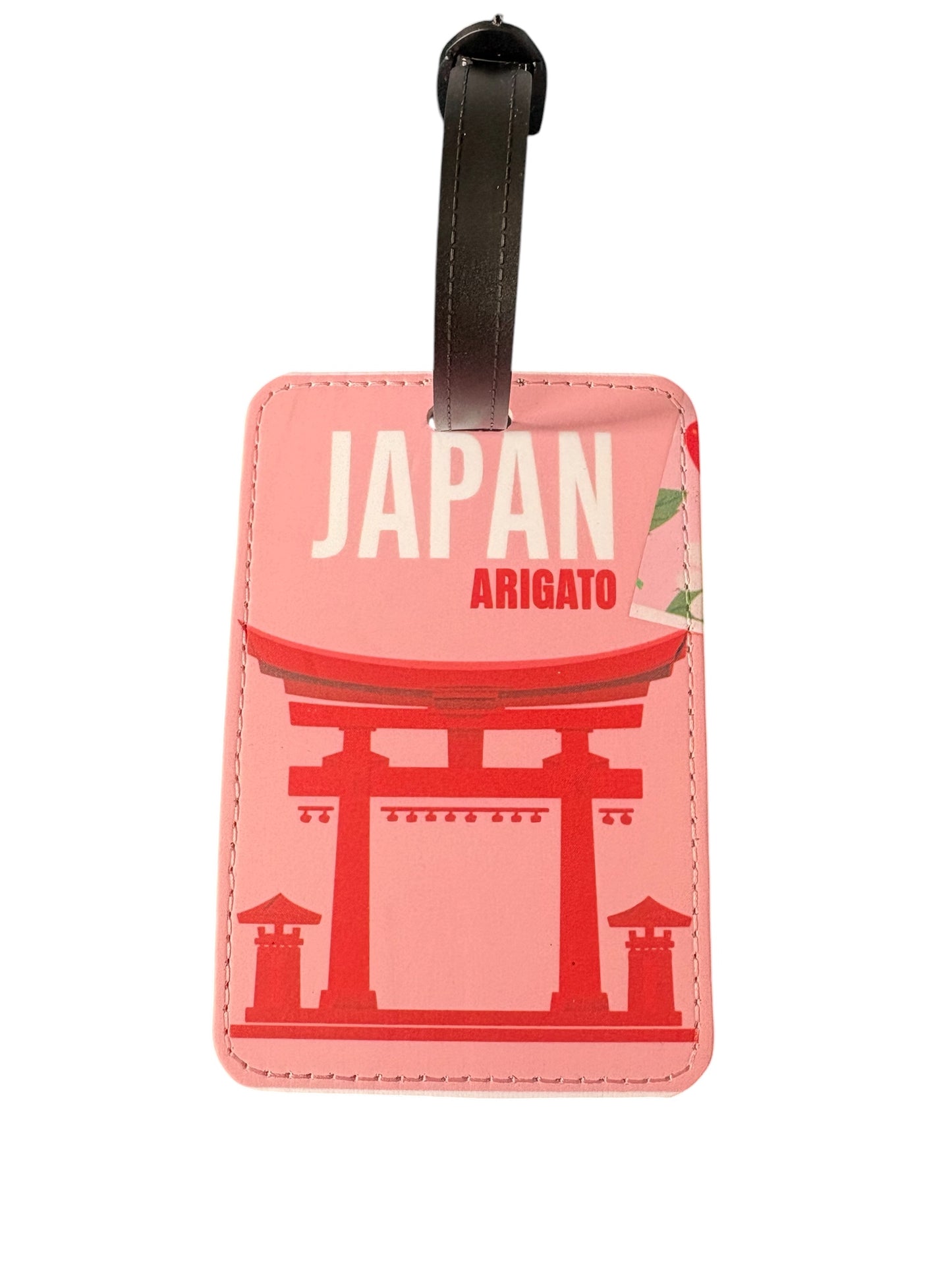 Japan Arigato Luggage Tag – Japanese Travel Accessory Gift