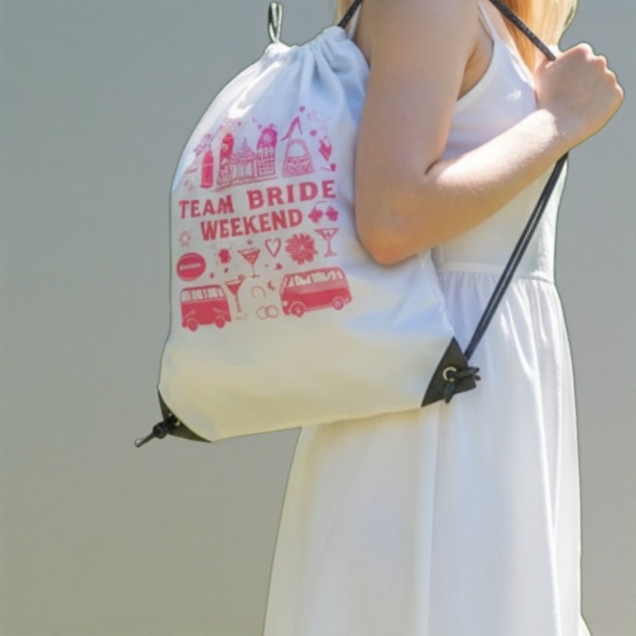 Personalised Hen Do Rucksack | City Scene Design | Filled or Unfilled Option