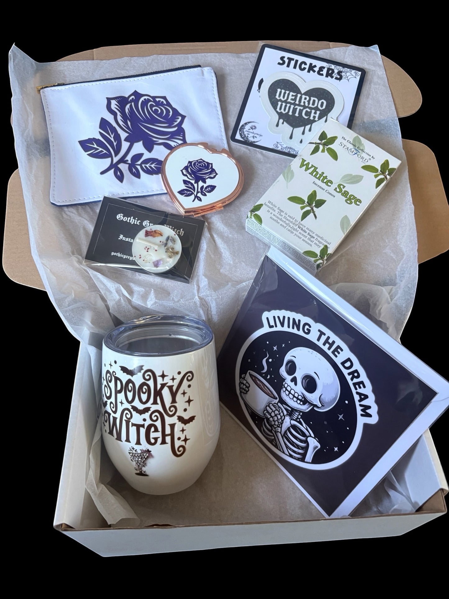 Gothic Witch Celebration Box | Witchy Gift Set | Choose Your Items