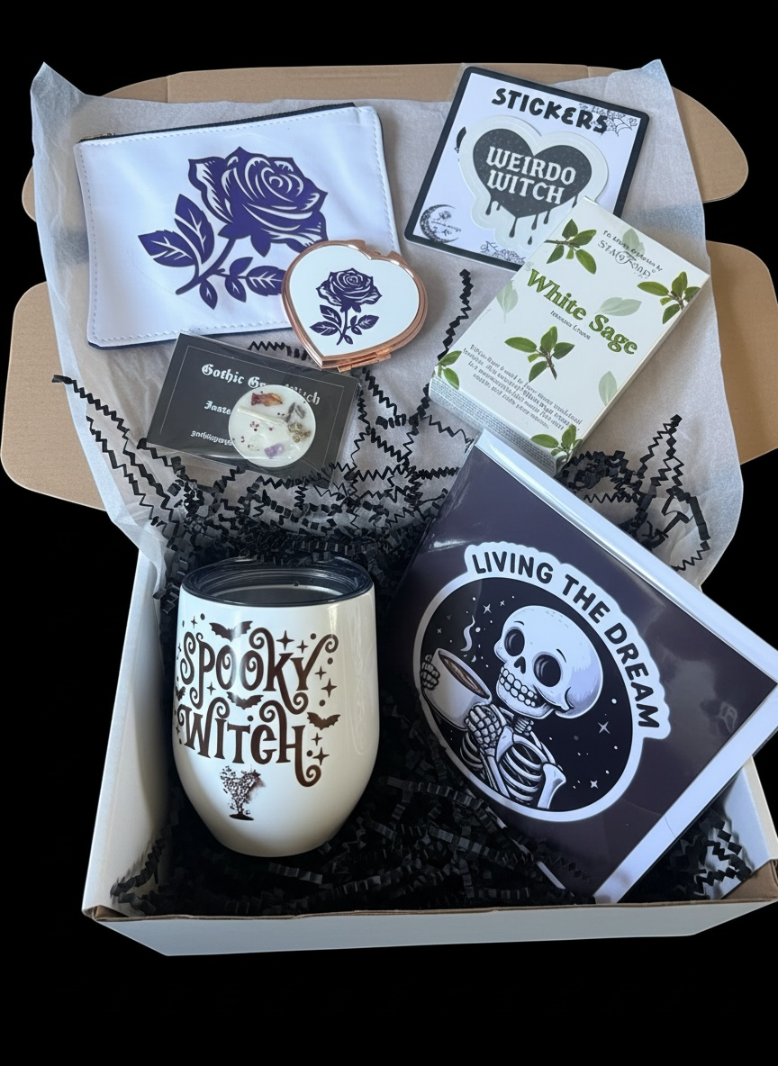 Gothic Witch Celebration Box | Witchy Gift Set | Choose Your Items