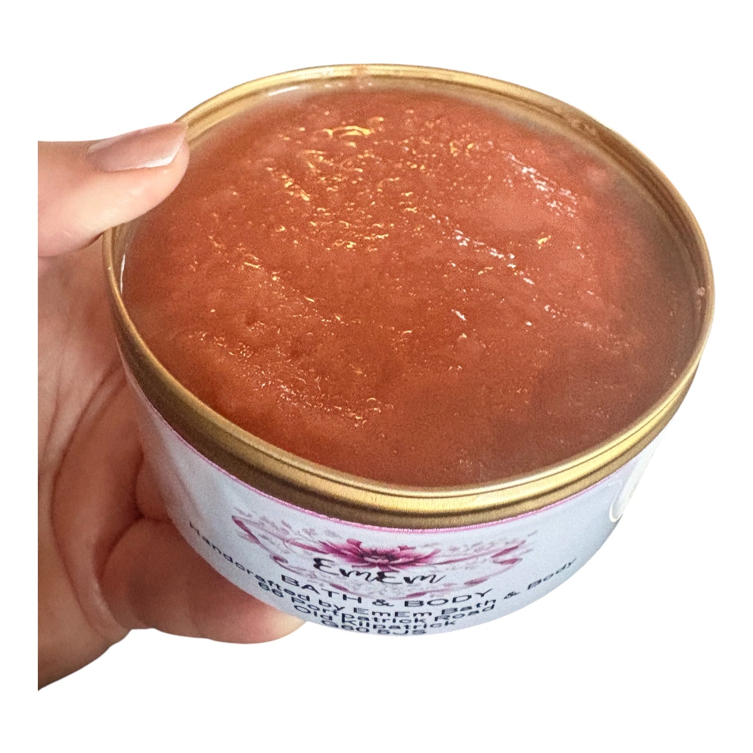 Rhubarb Sugar Blush – Handmade Sugar Scrub 250ml