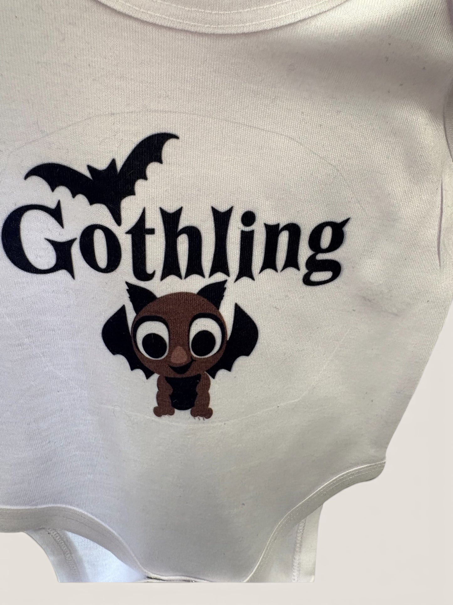 Baby Gothling Gift Set | Baby Grow, Bib & Socks | Gothic Baby Gift