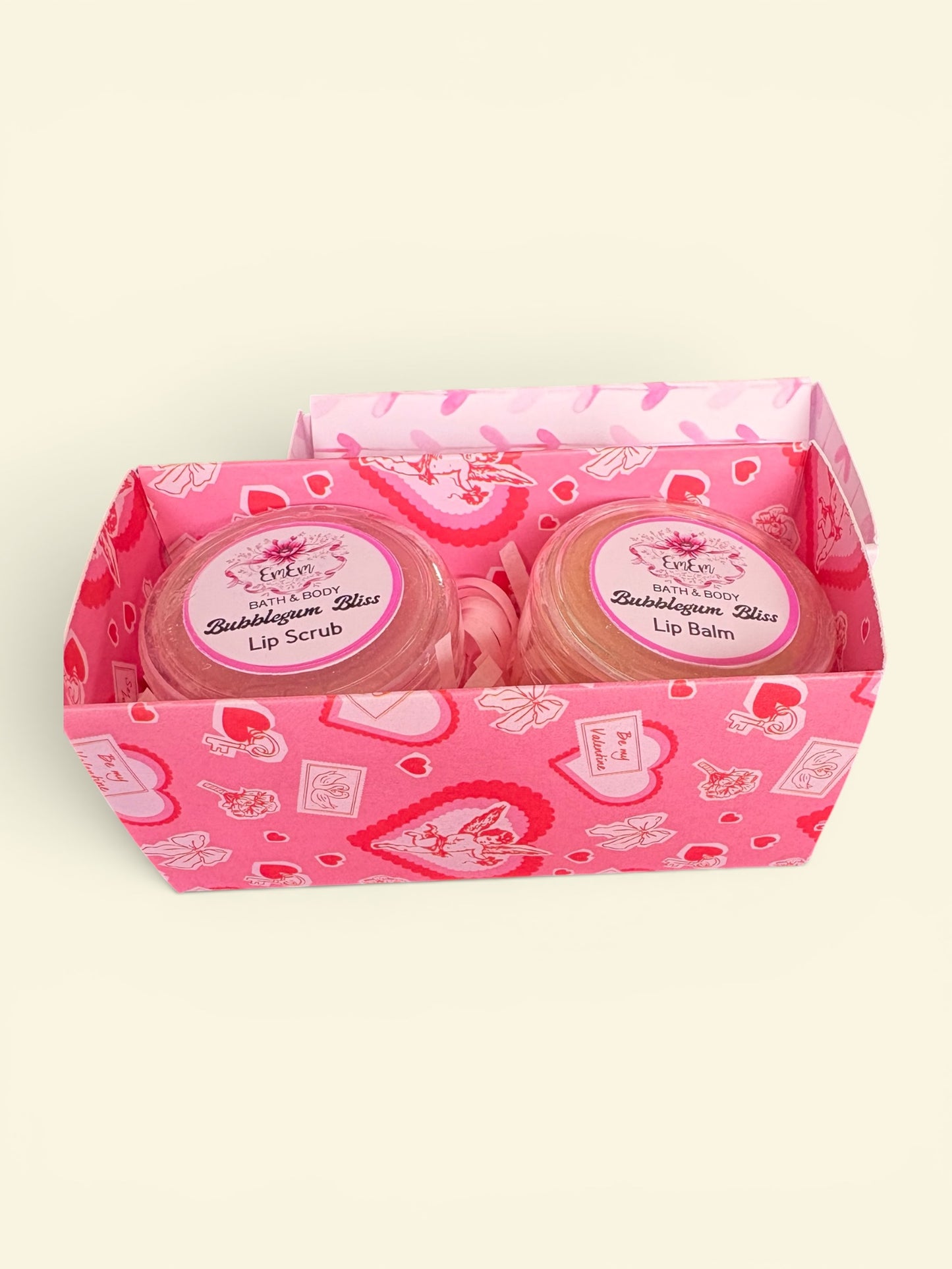 Bubblicious Lip Balm & Lip Scrub Set – Handmade Lip Care Duo