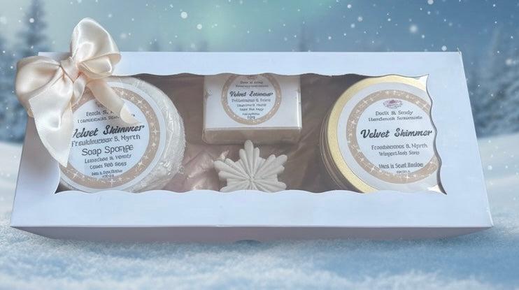 Velvet Shimmer Frankincense & Myrrh Gift Box