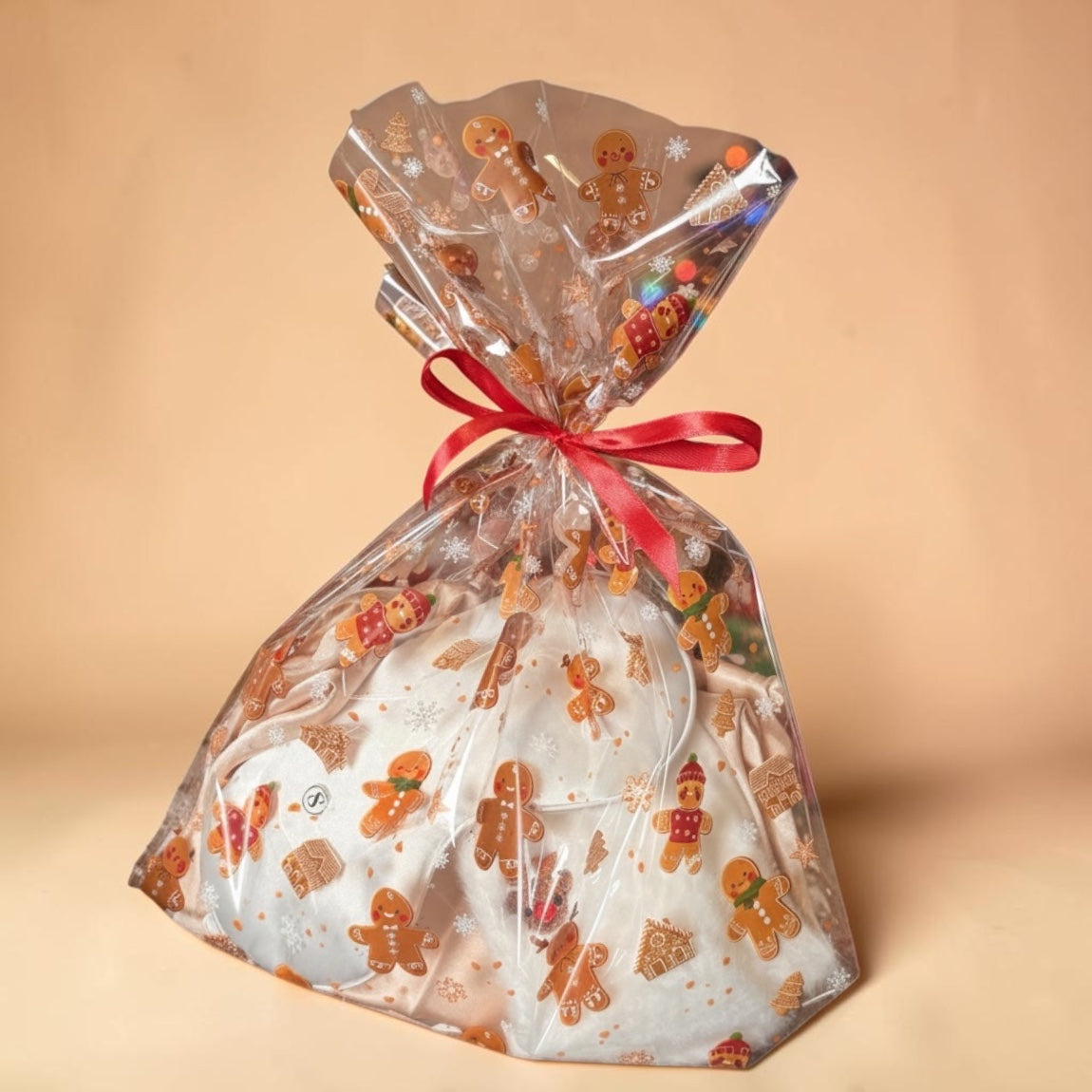 Small Silk Short Pyjama Christmas Gift Set