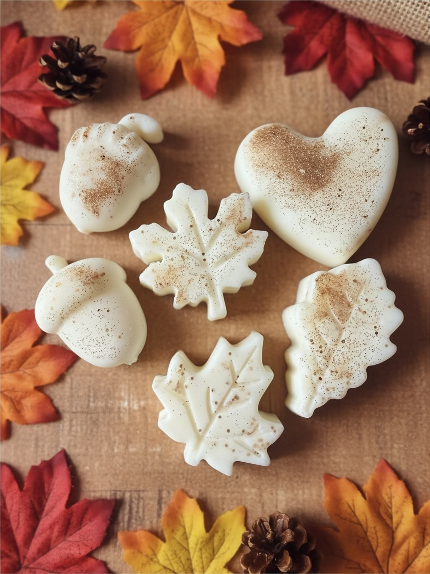Hand Poured Cinnamon Apple Wax Melts | Sample or 6-Cube Bar