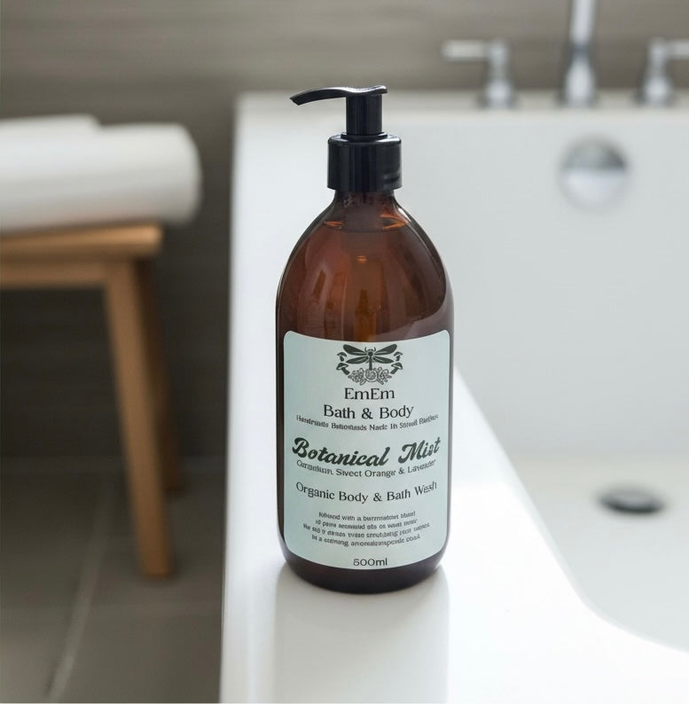 Luxury Geranium, Sweet Orange & Lavender Bath & Body Wash – 500ml