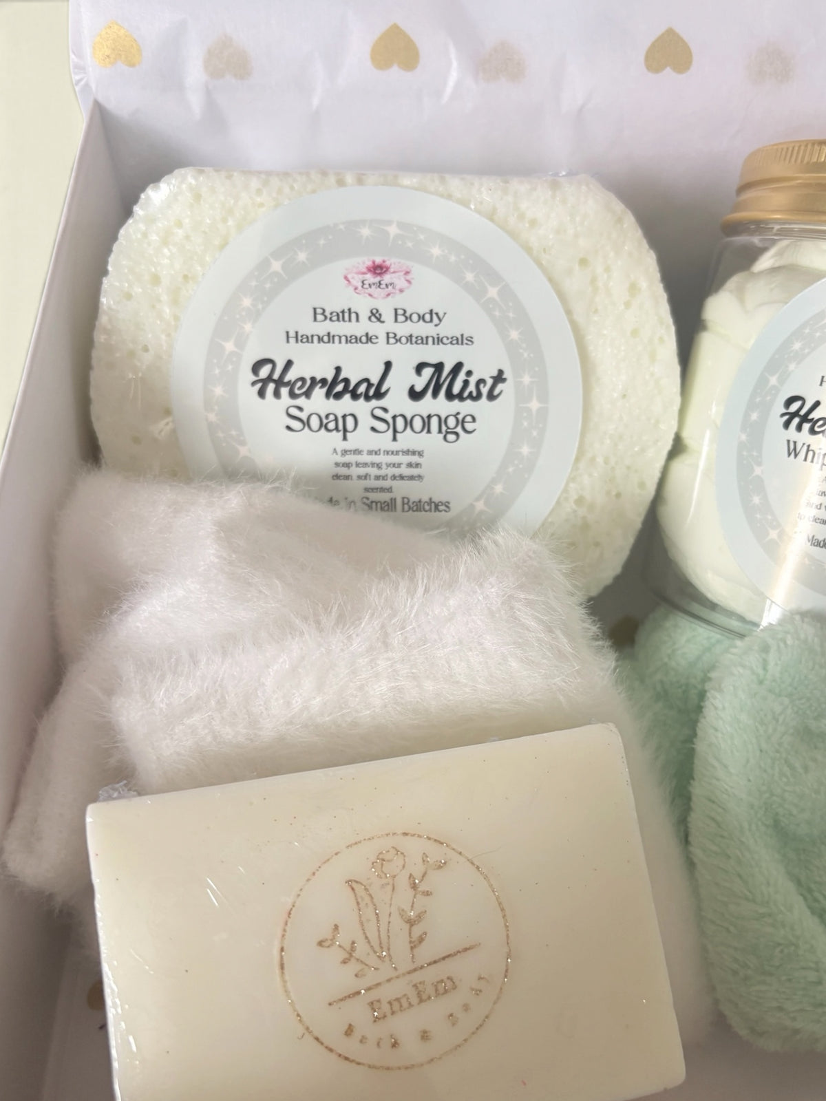 Herbal Mist Handmade Body Care Gift Box – Lavender, Rosemary & Patchouli