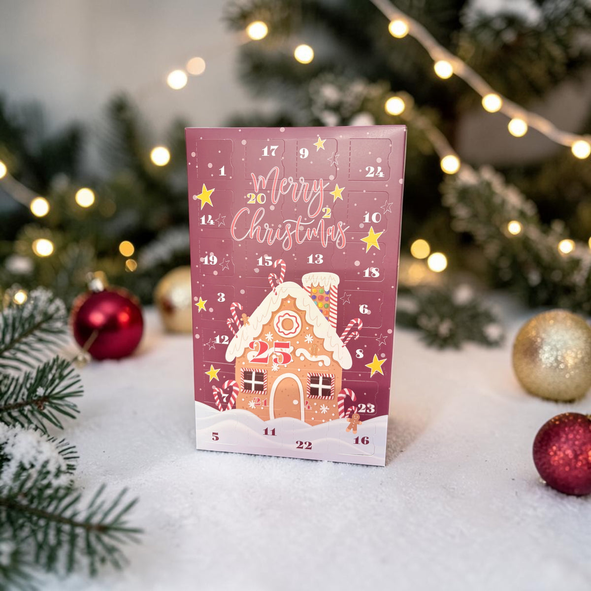 Hand-Poured Wax Melt Advent Calendar – 25 Melts, 3 Scents