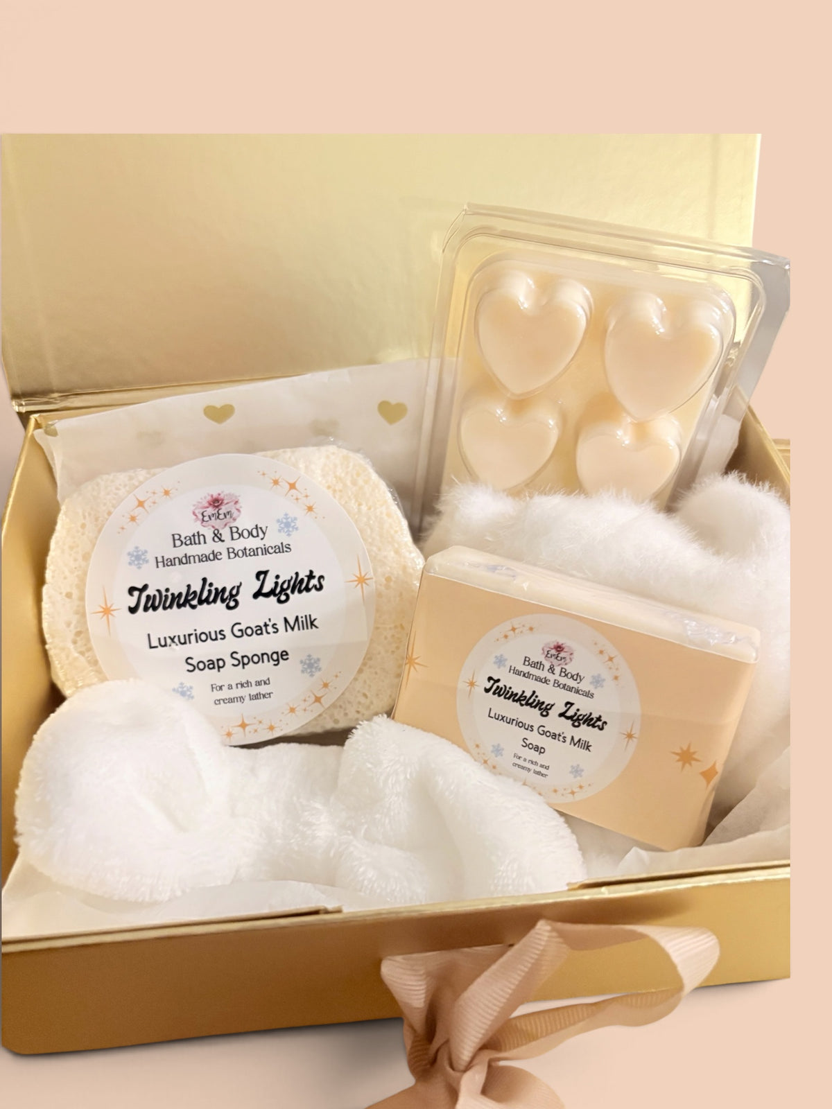 Twinkling Lights Pamper Gift Box with Soap & Wax Melts
