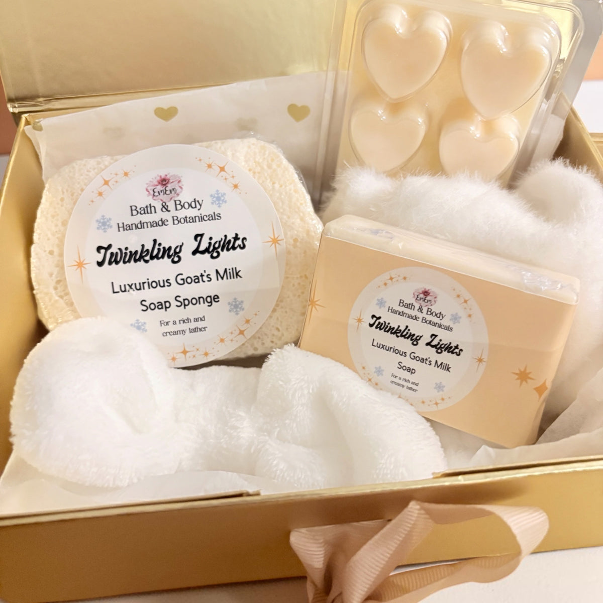 Twinkling Lights Pamper Gift Box with Soap & Wax Melts
