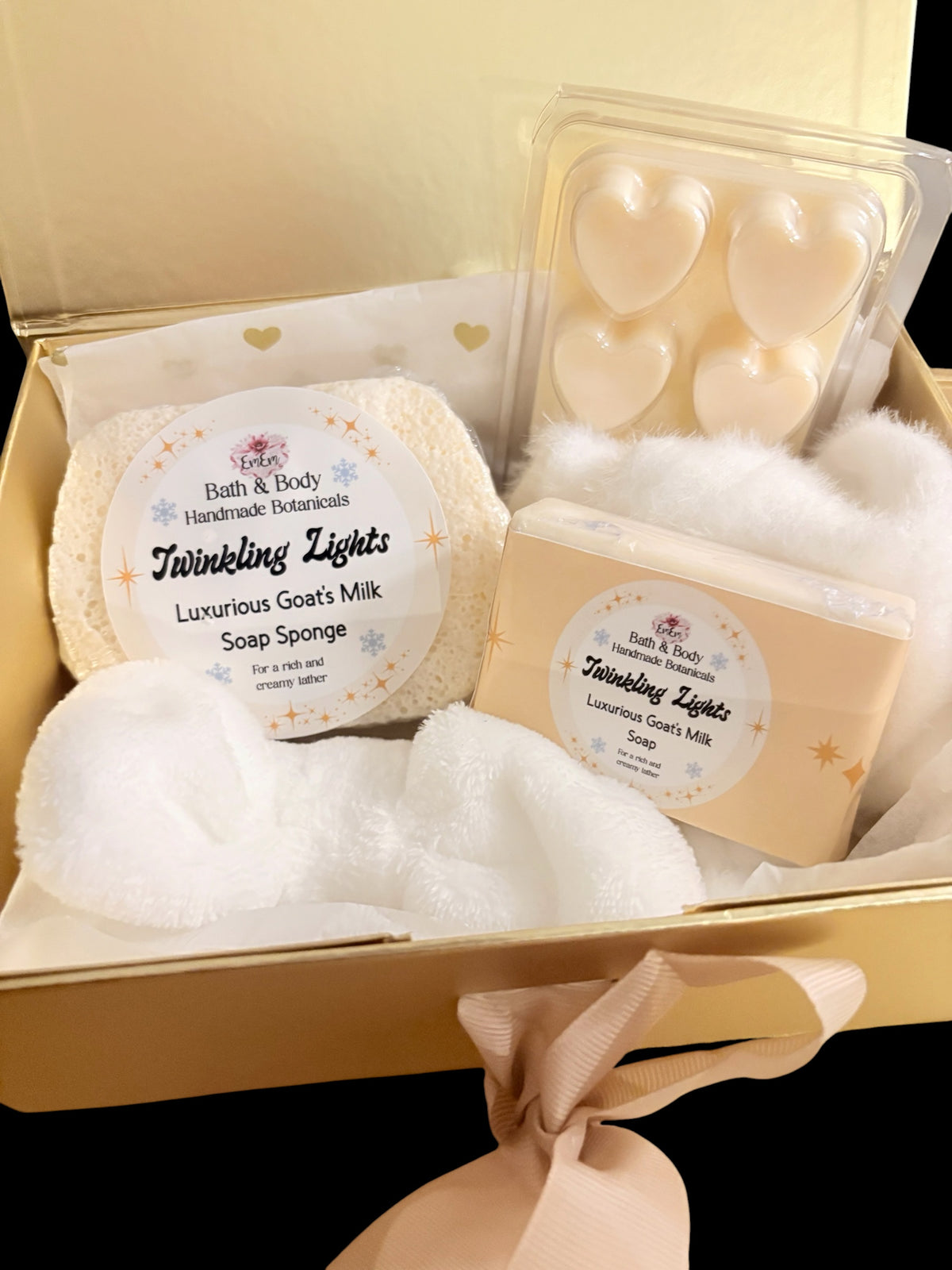 Twinkling Lights Pamper Gift Box with Soap & Wax Melts