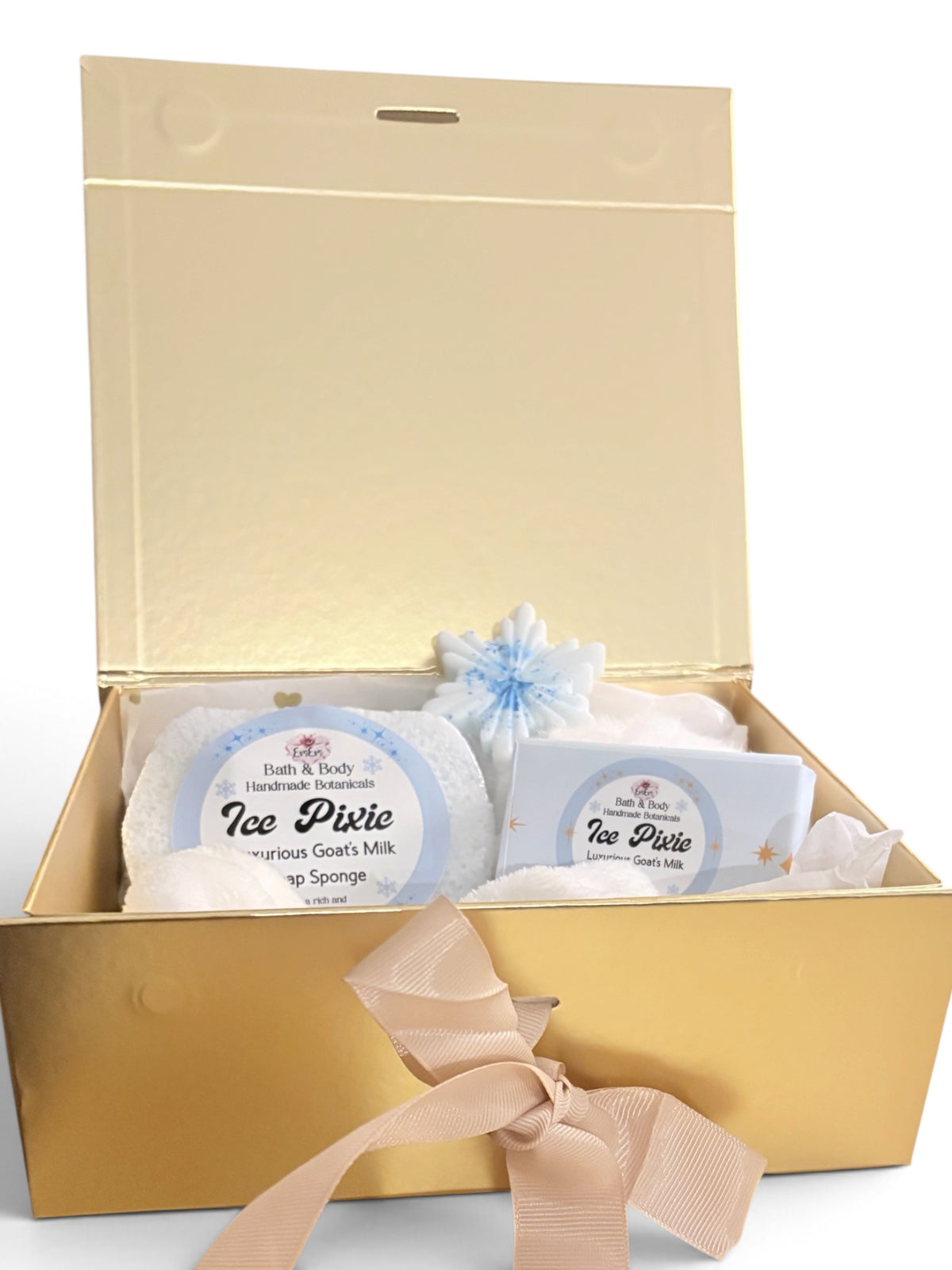 Ice Pixie Pamper Gift Box with Goat’s Milk Soap