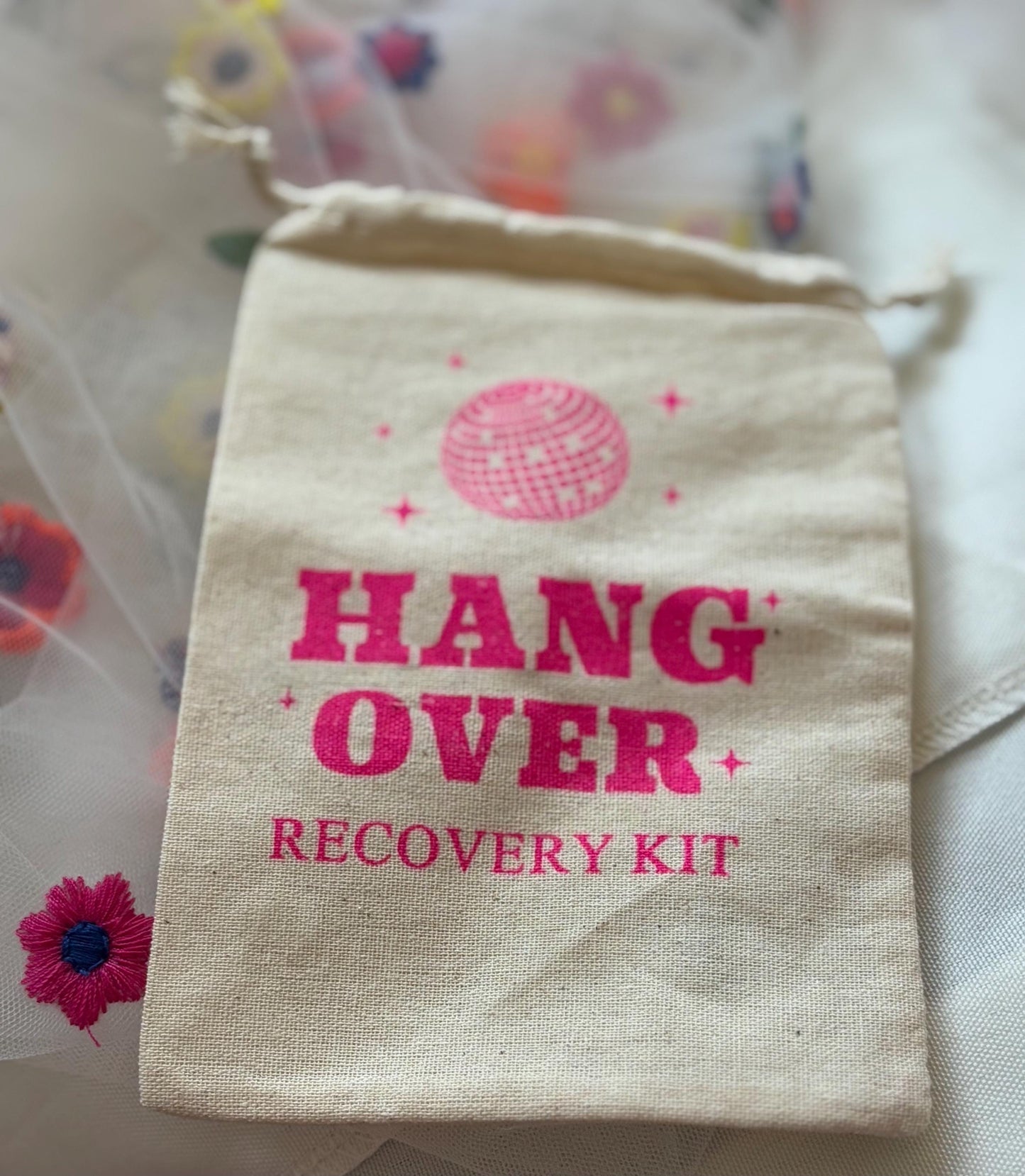 Hen party Hangover Recovery Bags, perfect to add to hen party bags, ideal bridal shower addition