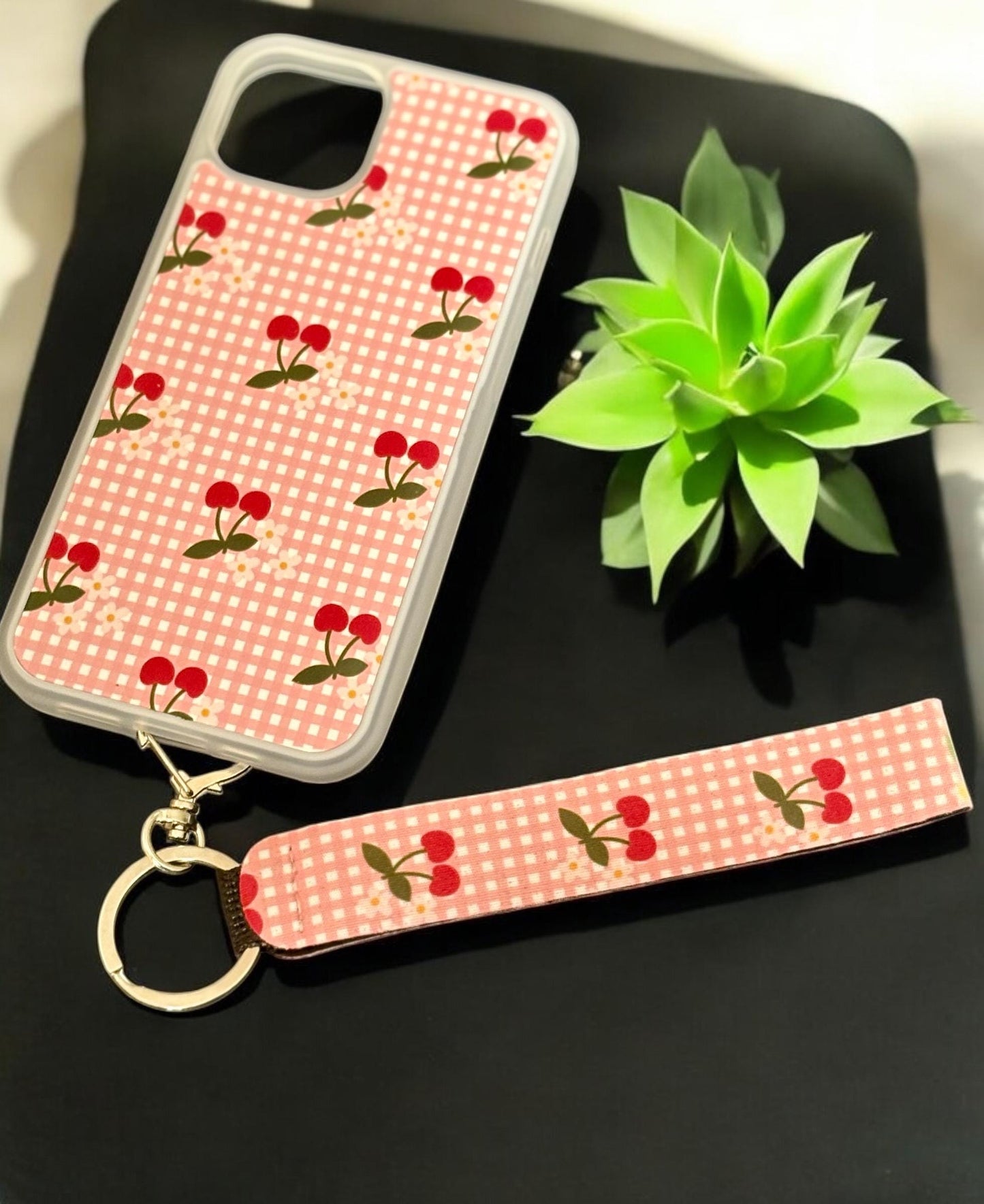 Lemon Phone Case with Wrist Chain - Summer Fruit Accessory for All Models
