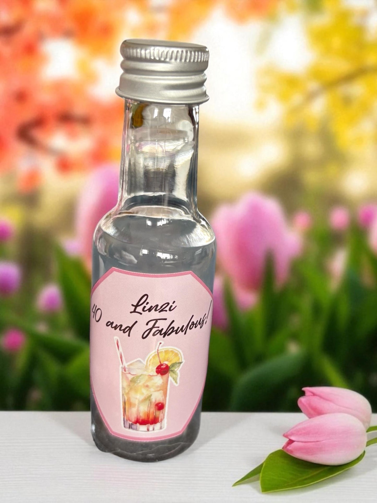 Personalised Party Favour Shot Bottles & Drink Pouches - Celebration Gifts