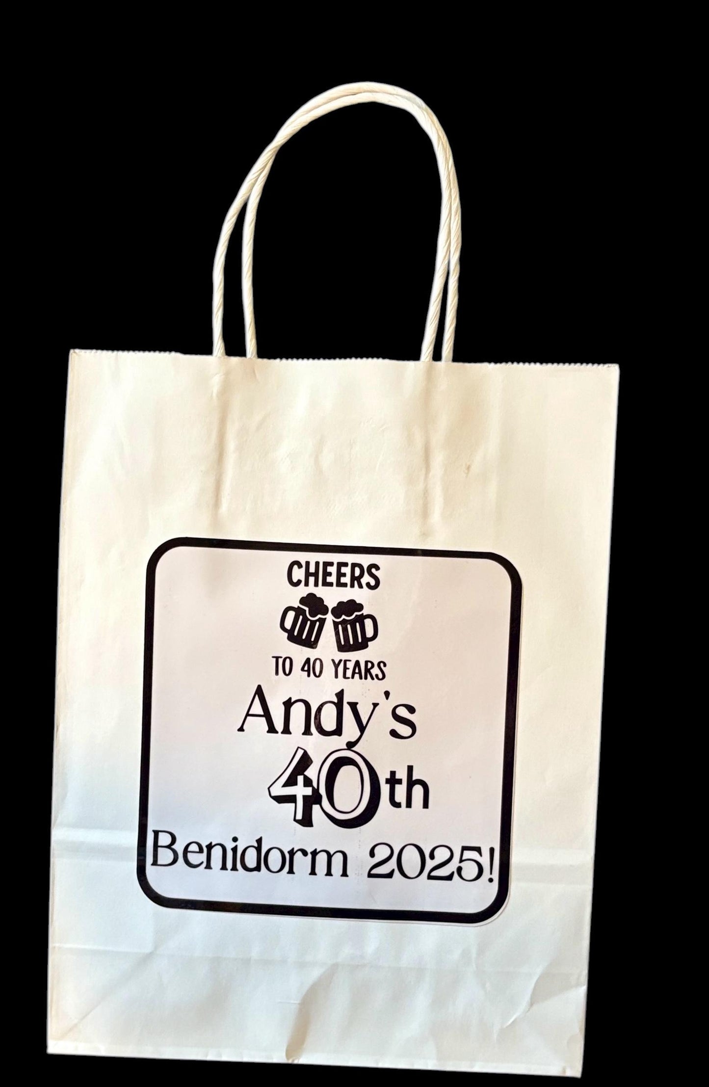 Personalised Eco-Friendly Paper Gift Bags - Custom Party & Occasion Bags