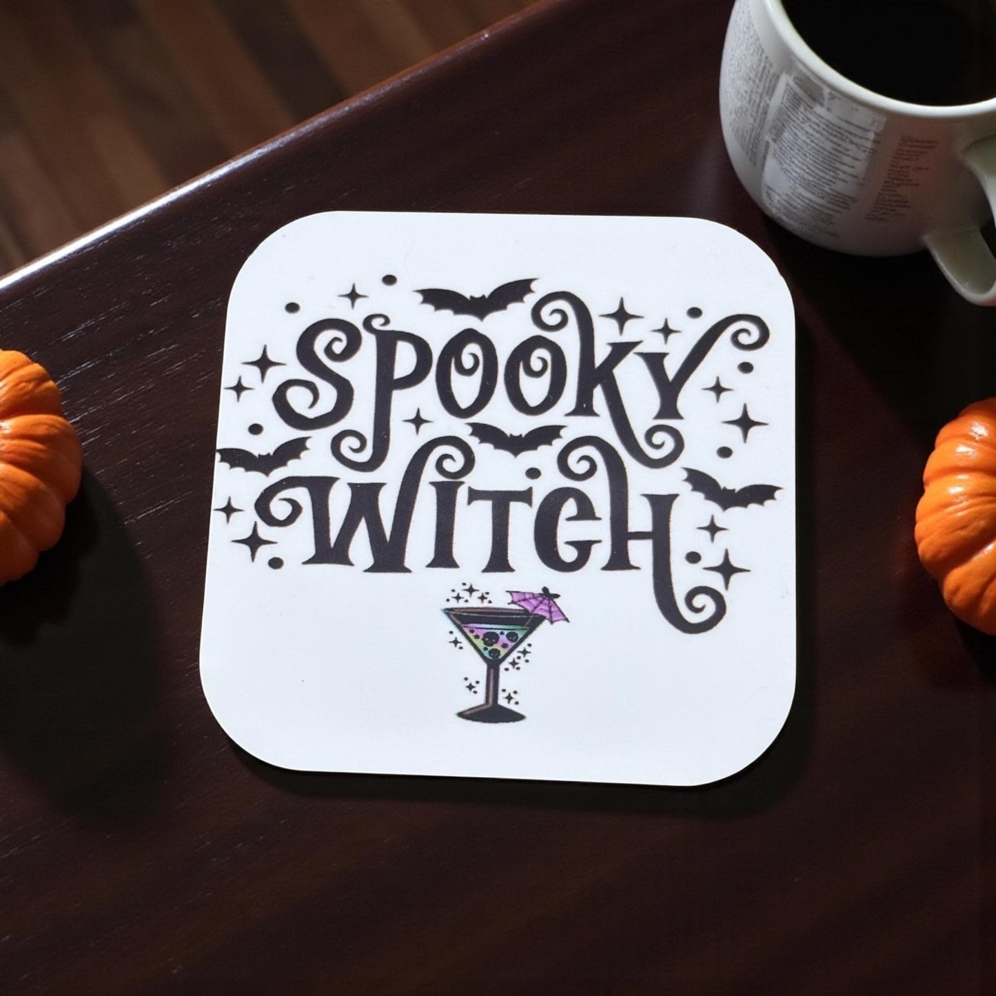 Spooky Witch Coasters: Fun Halloween Decor