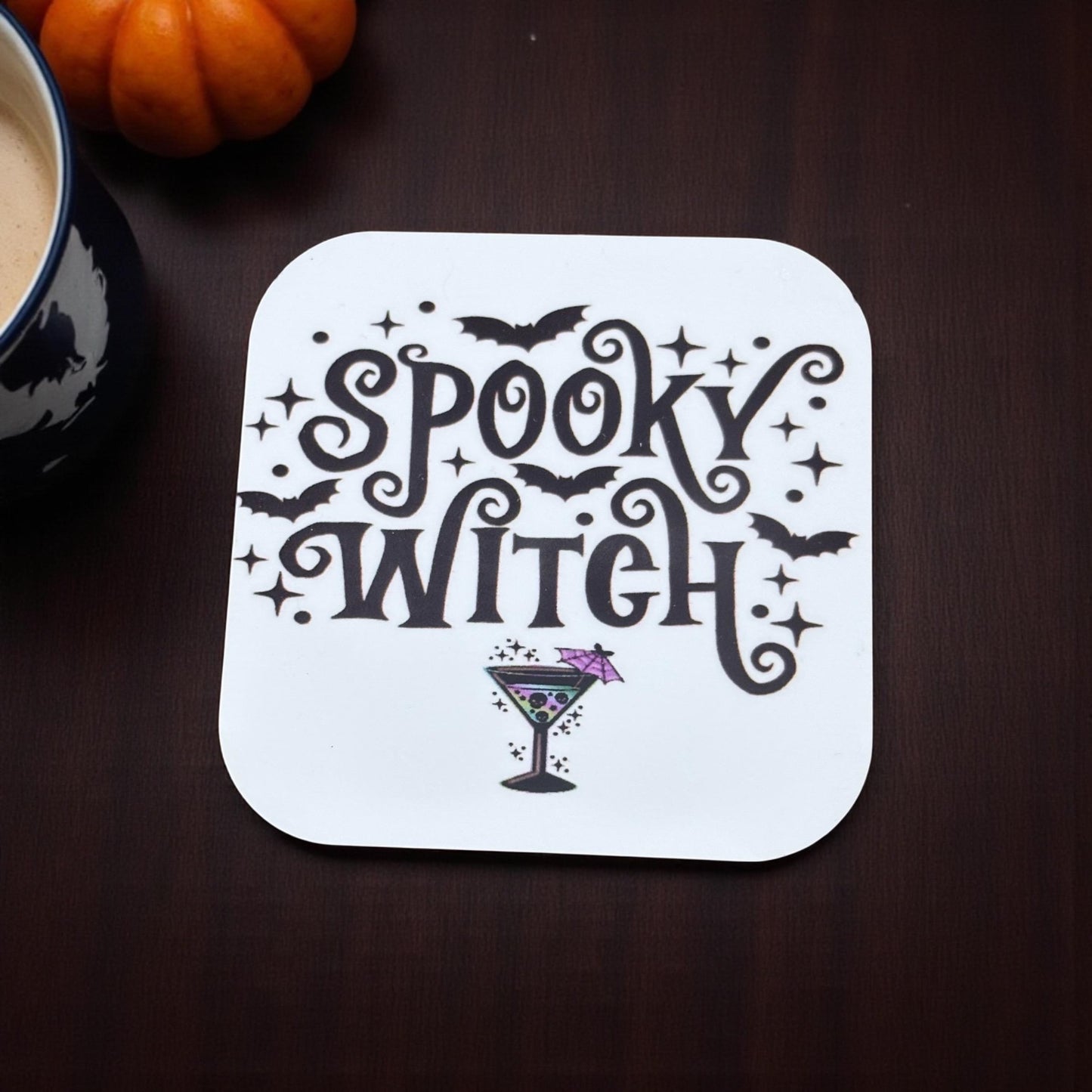 Spooky Witch Coasters: Fun Halloween Decor